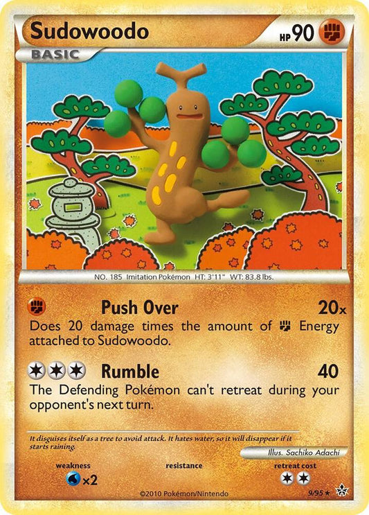 Pokemon Sudowoodo 9/95 Unleashed
