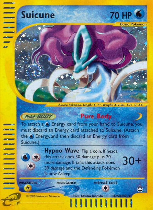 Pokemon Suicune H25/147 Aquapolis
