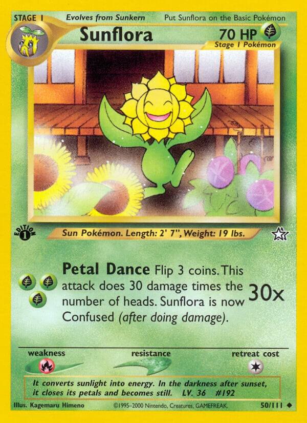 Pokemon Sunflora 50/111 Neo Genesis