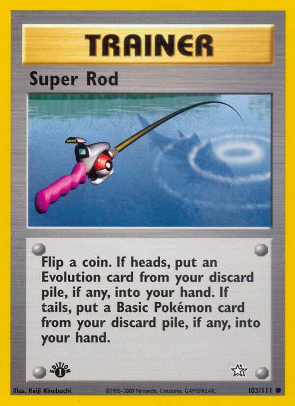 Pokemon Super Rod # 103 Neo Genesis