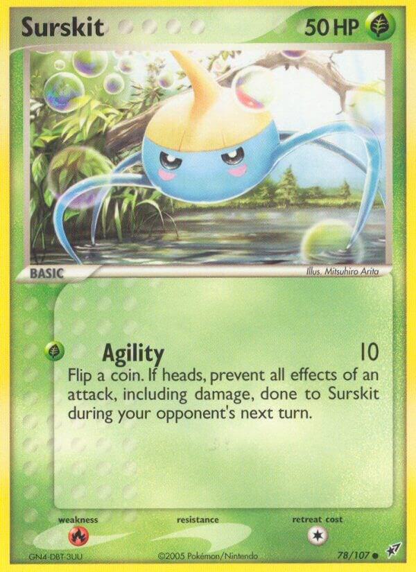 Pokemon Surskit 78/107 Deoxys