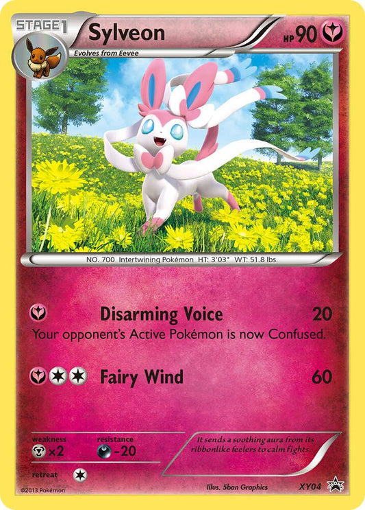 Pokemon Sylveon XY04 XY Black Star Promos