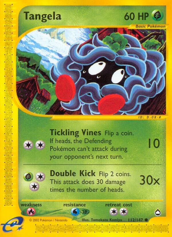 Pokemon Tangela 112/147 Aquapolis