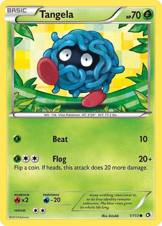 Pokemon Tangela 1/113 Legendary Treasures