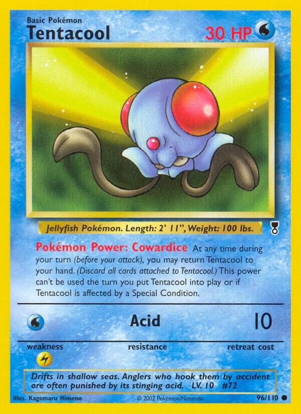 Pokemon Tentacool 96/110 Legendary Collection