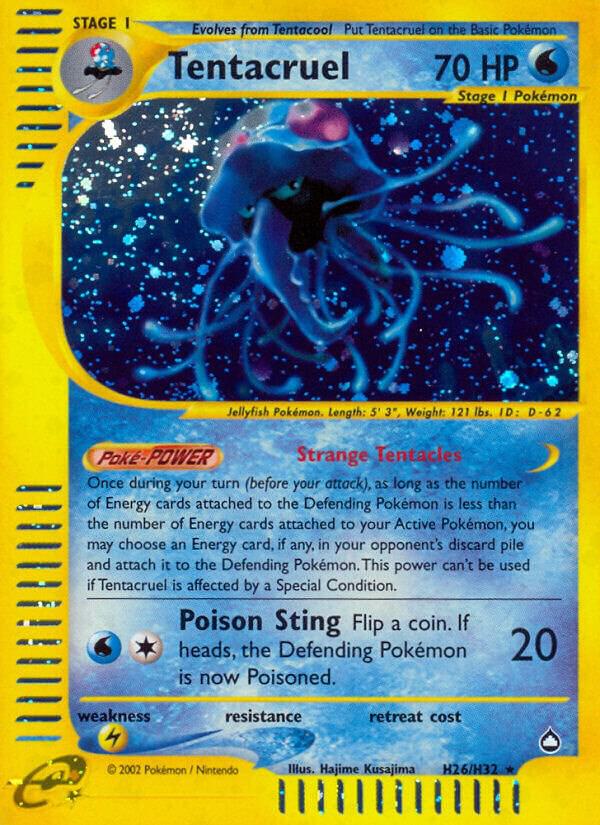 Pokemon Tentacruel H26/147 Aquapolis
