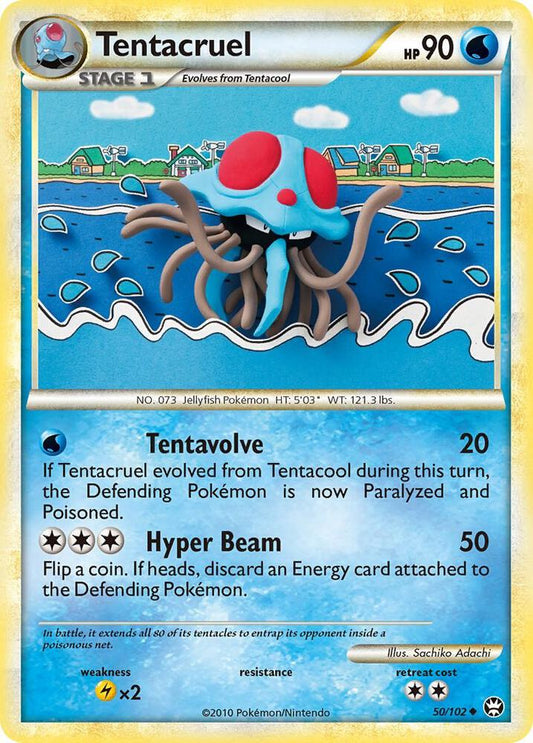 Pokemon Tentacruel 50/102 Triumphant