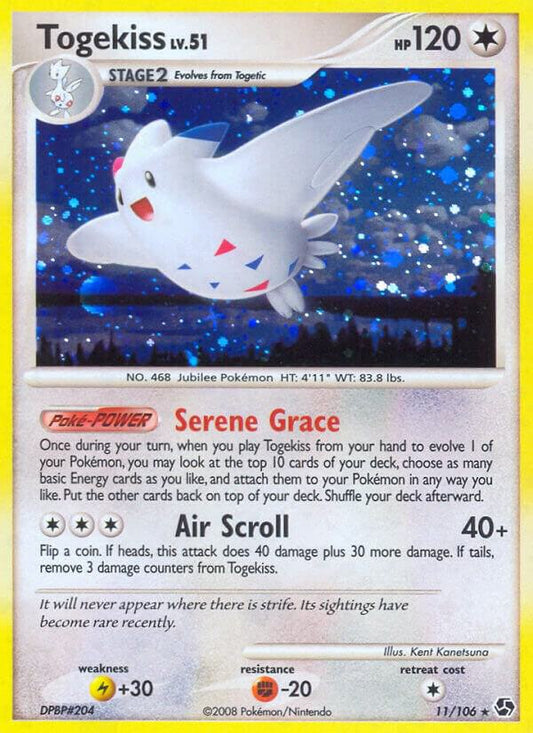 Pokemon Togekiss 11/106 Great Encounters