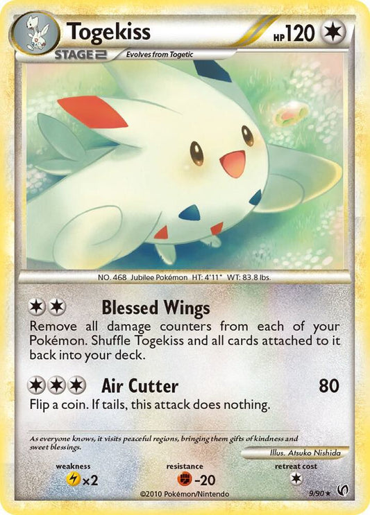Pokemon Togekiss 9/90 Undaunted