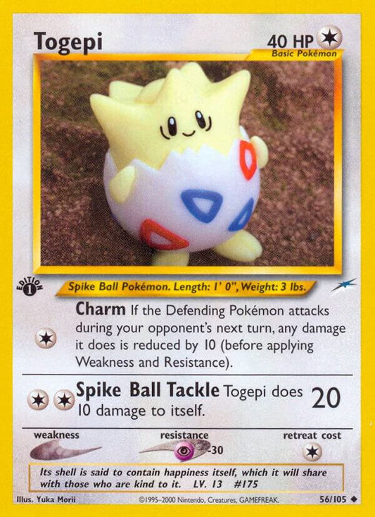 Pokemon Togepi 56/105 Neo Destiny