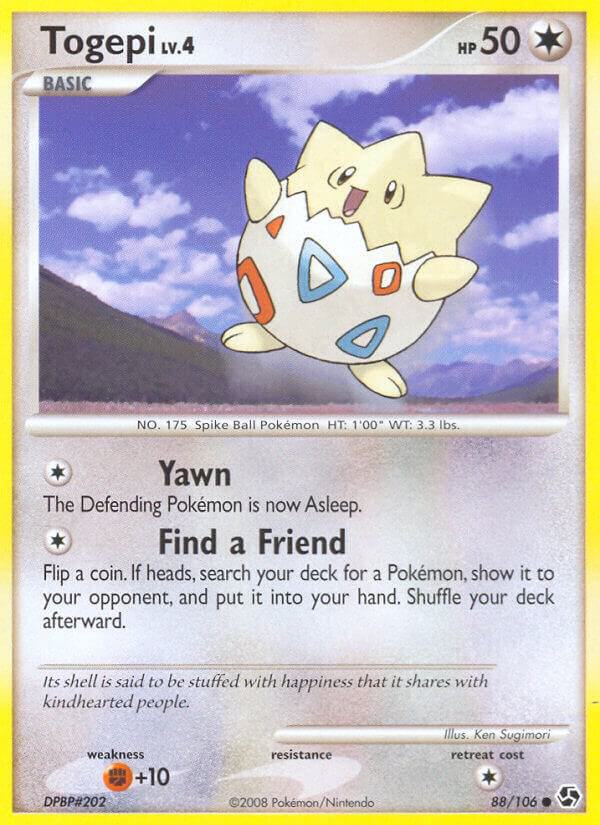 Pokemon Togepi 88/106 Great Encounters