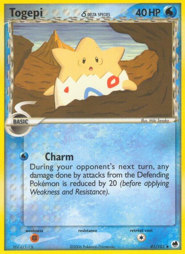 Pokemon Togepi δ 41/101 Dragon Frontiers