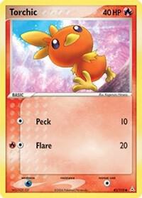 Pokemon Torchic 83/110 Holon Phantoms