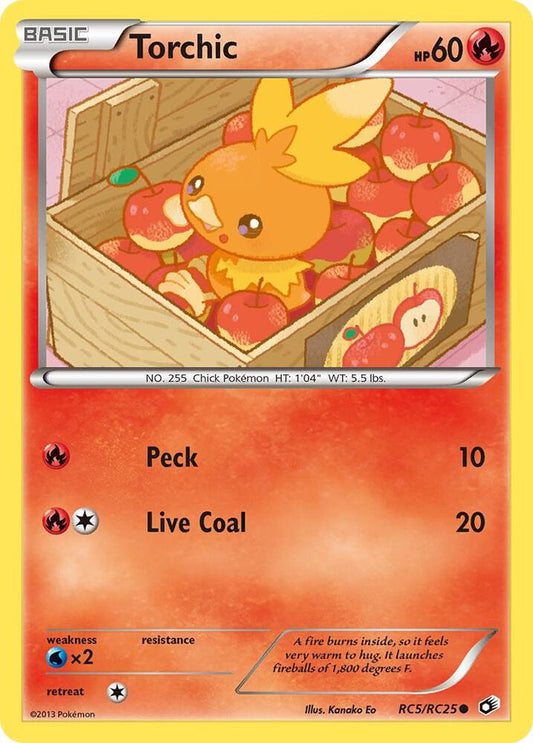 Pokemon Torchic RC5/RC25 Legendary Treasures