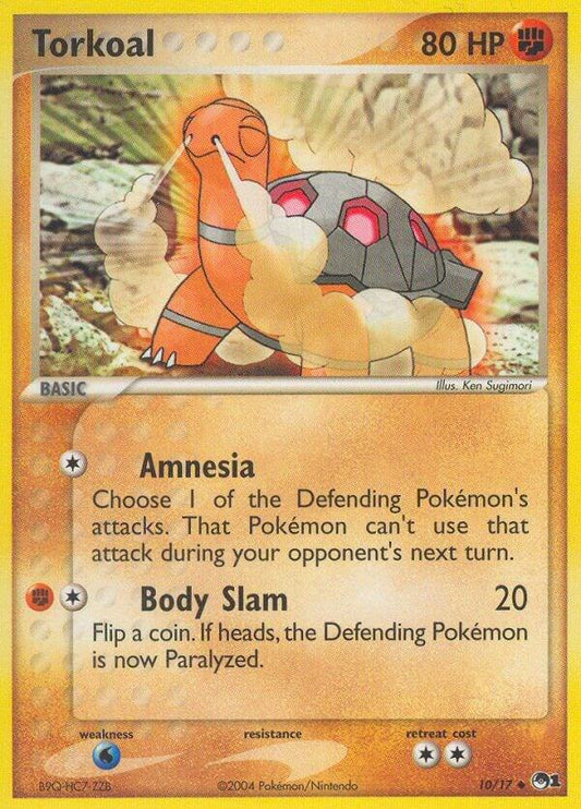 Pokémon Torkoal 10/17 POP Series 1