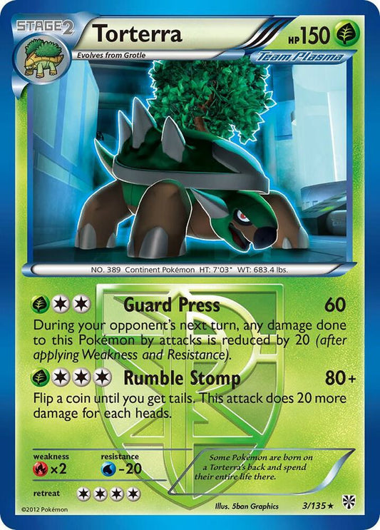 Pokemon Torterra 3/135 Plasma Storm