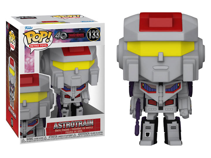 Funko Pop! Retro Toys Transformers 40 Year Anniversary Astrotrain #133