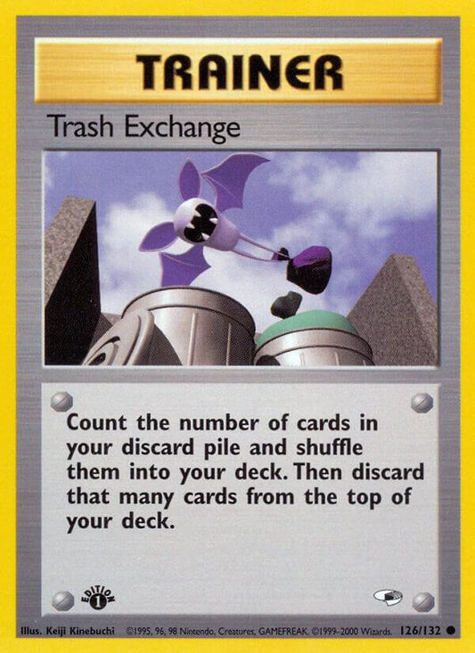 Pokemon Trash Exchange 126/132 Gym Heroes