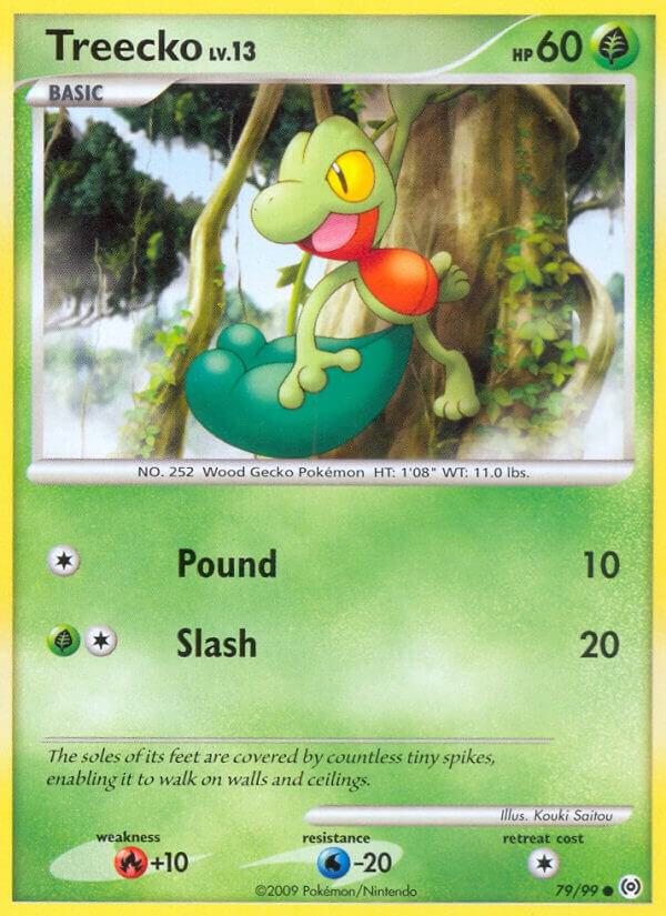 Pokemon Treecko 79/99 Arceus
