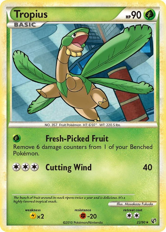 Pokemon Tropius 22/90 Undaunted