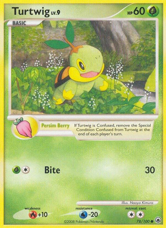 Pokemon Turtwig 78/100 Majestic Dawn