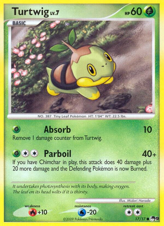 Pokemon Turtwig 17/17 POP Series 9