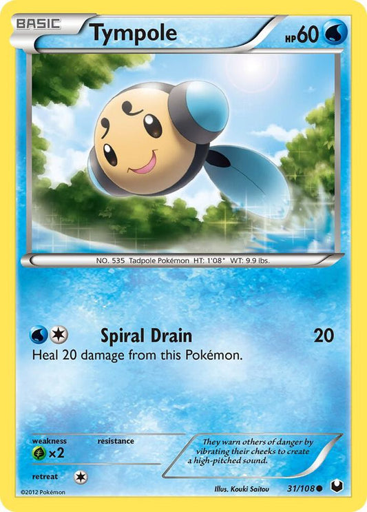 Pokemon Tympole 31/108 Dark Explorers