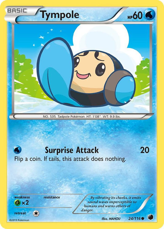 Pokemon Tympole 24/116 Plasma Freeze