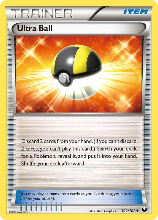 Pokemon Ultra Ball 102/108 Dark Explorers