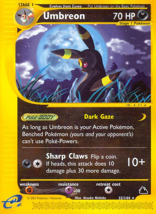 Pokemon Umbreon 32/144 Skyridge