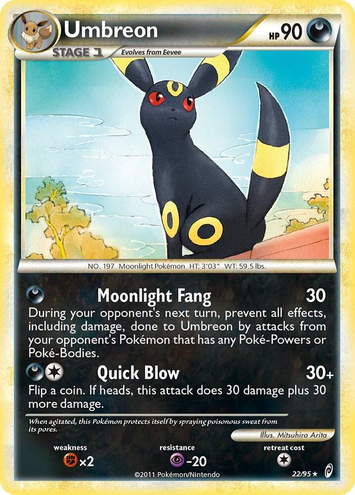 Pokemon Umbreon 22/95 Call of Legends