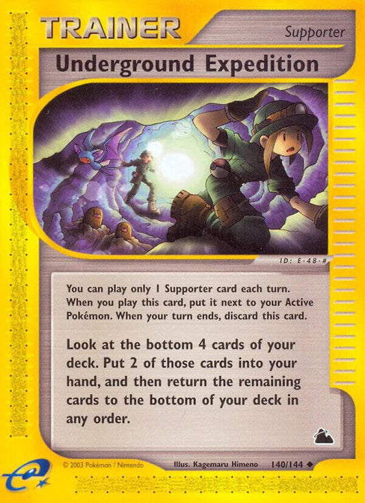Pokemon Underground Expedition 140/144 Skyridge