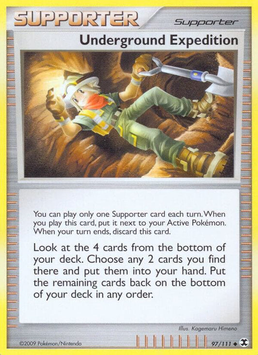 Pokemon Underground Expedition 97/111 Rising Rivals