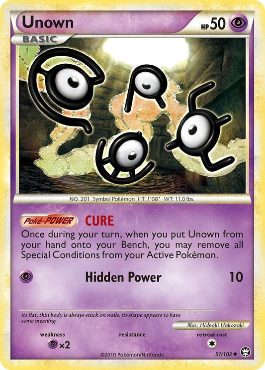 Pokemon Unown 51/102 Triumphant