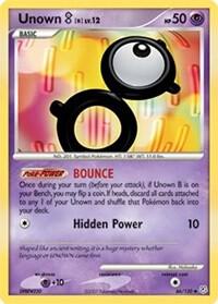 Pokemon Unown B 66/130 Diamond & Pearl