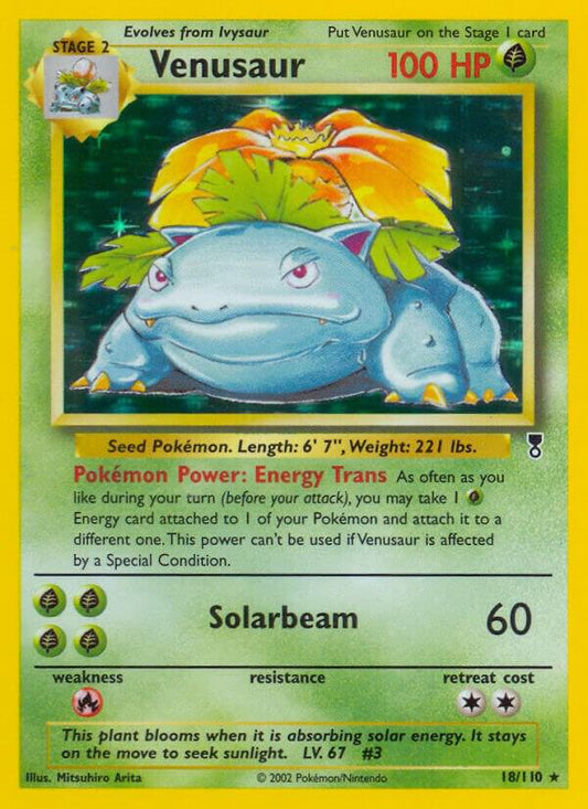 Pokemon Venusaur 18/110 Legendary Collection