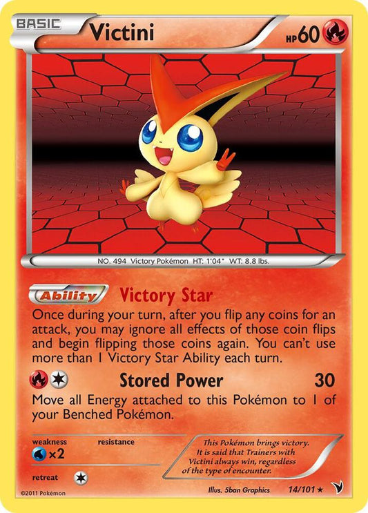 Pokemon Victini 14/101 Noble Victories