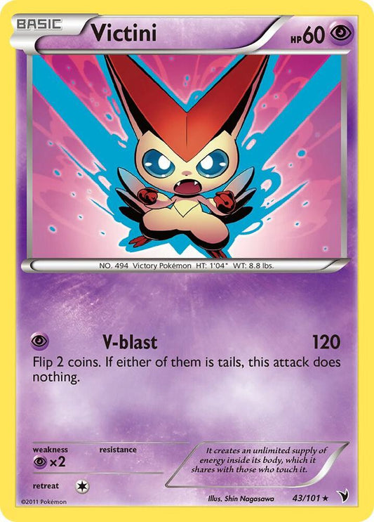 Pokemon Victini 43/101 Noble Victories