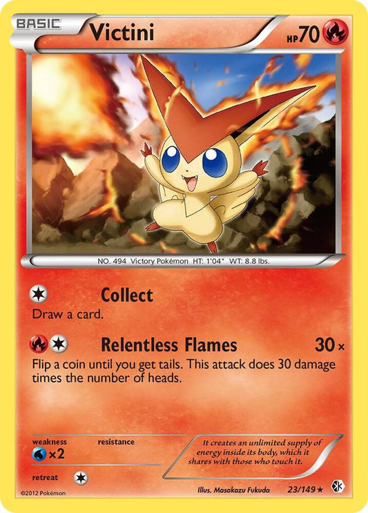 Pokemon Victini 23/149 Boundaries Crossed