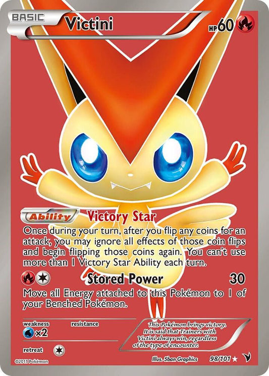 Pokemon Victini 98/101 Noble Victories