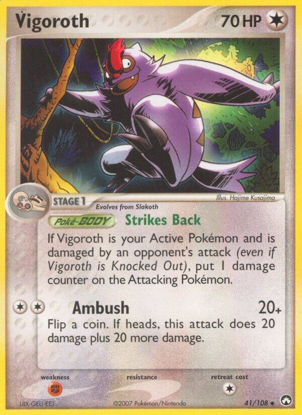 Pokemon Vigoroth 41/108 Power Keepers