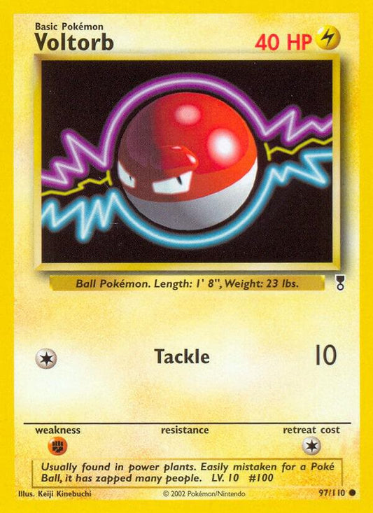 Pokemon Voltorb 97/110 Legendary Collection