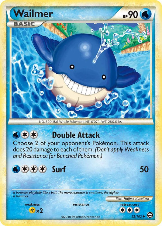 Pokemon Wailmer 52/102 Triumphant
