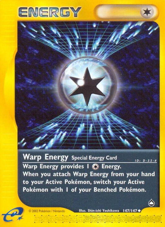 Pokemon Warp Energy 147/147 Aquapolis