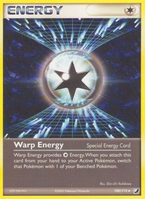 Pokemon Warp Energy 100/115 Unseen Forces