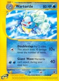 Pokemon Wartortle 92/165 Expedition Base Set