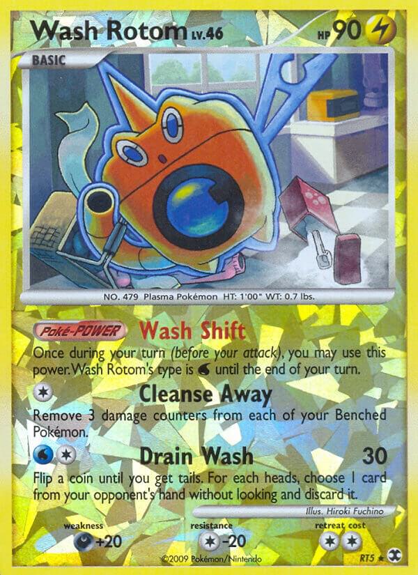 Pokemon Wash Rotom RT5 Rising Rivals