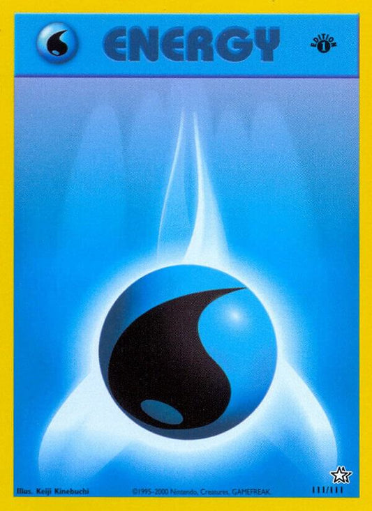 Pokemon Water Energy # 111 Neo Genesis