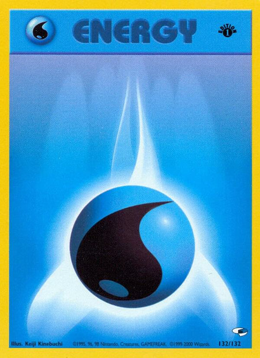 Pokemon Water Energy 132/132 Gym Heroes