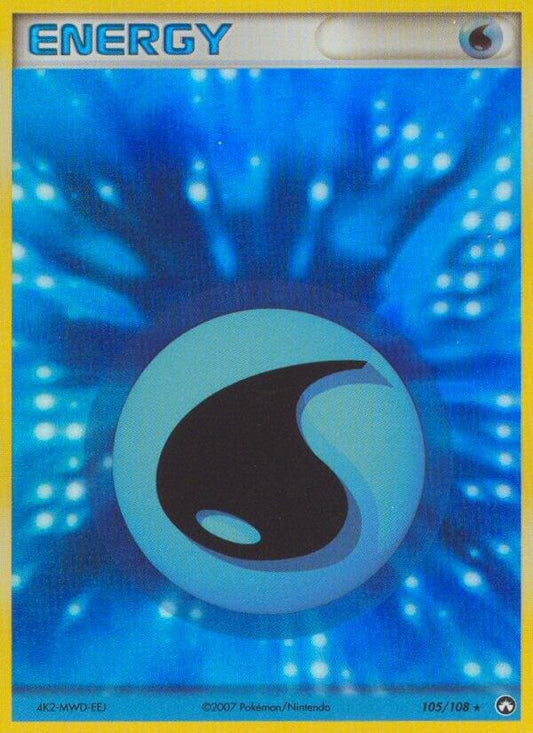 Pokemon Water Energy 105/108 Power Keepers